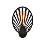 Emibig Wall Light Playa Steel Black | Suitable for 1x E27 - Max 15W