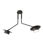 Emibig Ceiling Light Mizu Steel Black | Suitable for 2x GX53 - Max 12W