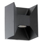 Eglo Wall Light Morino Outdoor Aluminium Anthracite/Graphite 5W 460lm - 830 Warm White