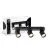 D'Lite Ceiling Spot Clio Aluminium Black Tiltable| Suitable for 3x GU10