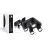 D'Lite Ceiling Spot Clio Aluminium Black Tiltable| Suitable for 4x GU10