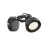 Nordlux Aslak Wall Light Metal Black | Suitable for GU10