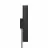 Nordlux Vico Wall Light Aluminium and Metal Black Up & Down | Suitable for 2x GU10