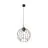 Emibig Pendant Nando Steel Black | Suitable for 1x E27 - Max 15W