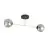 Emibig Ceiling Light Magnum Steel Black | Suitable for 2x E14 - Max 10W