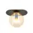 Emibig Ceiling Light Plaza Steel Black | Suitable for 1x E14 - Max 10W