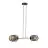 Emibig Pendant Playa Steel Black | Suitable for 2x E27 - Max 15W