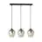 Emibig Pendant Istar Steel Black | Suitable for 3x E27 - Max 10W