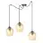 Emibig Pendant Level Steel Black | Suitable for 3x E27 - Max 15W