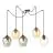 Emibig Pendant Level Steel Black | Suitable for 5x E27 - Max 15W