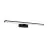 Eglo Wall Light Pandella 1 Aluminium Black Bathroom 11W 1350lm - 840 Cool White | IP44 