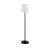 Eglo Pedestal Lamp Alghera Black | IP44 - Suitable for 1x E27