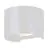 Eglo Wall Light Calpino 3 Aluminium White 2W 420lm - 830 Warm White | IP54