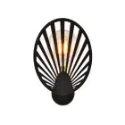 Emibig Wall Light Playa Steel Black | Suitable for 1x E27 - Max 15W